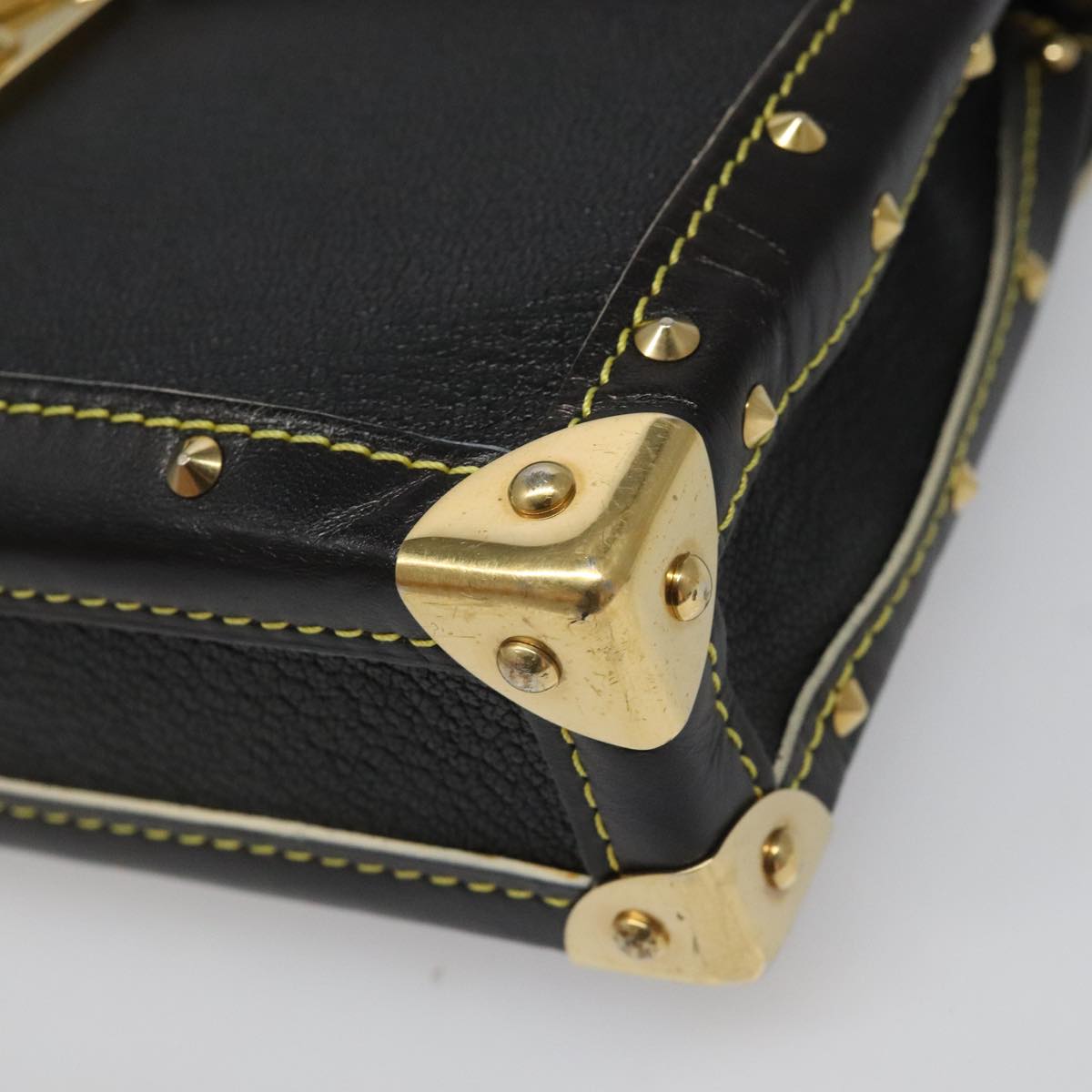 Louis Vuitton Suhali Black Leather Shoulder Bag