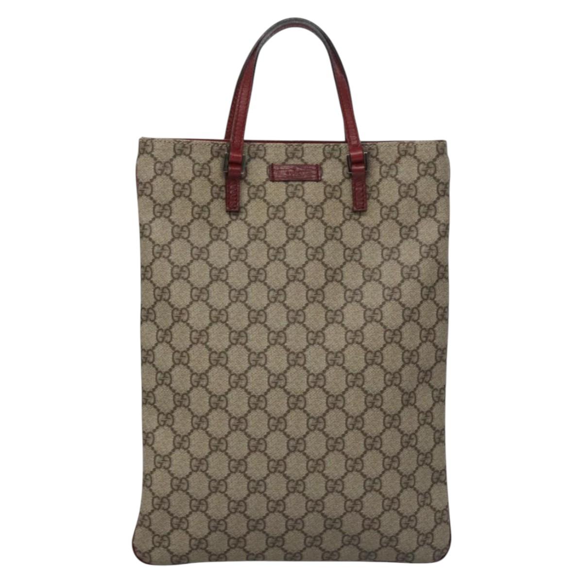 Gucci Gg Canvas Beige Canvas Tote Bag ()