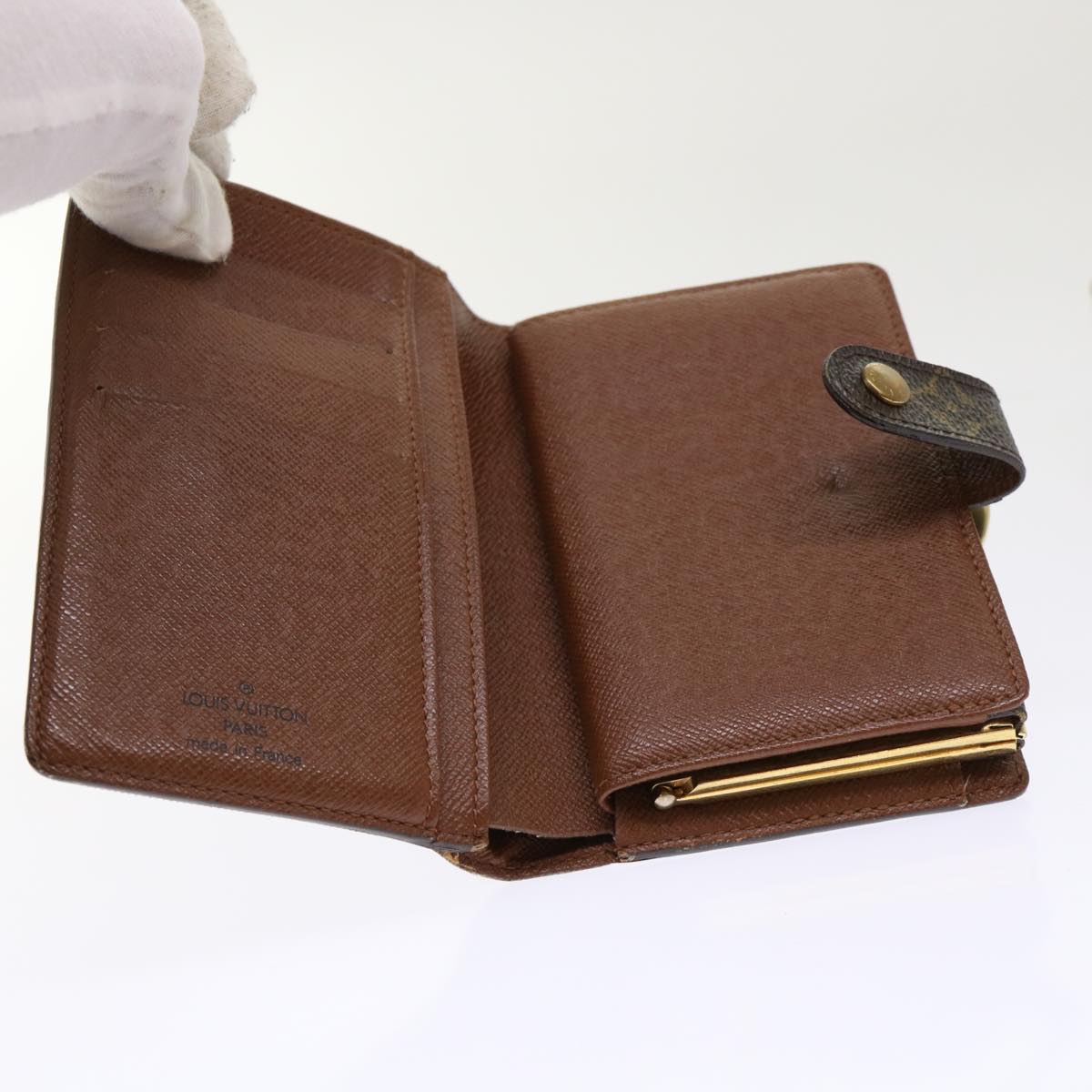 Louis Vuitton Viennois Brown Canvas Wallet