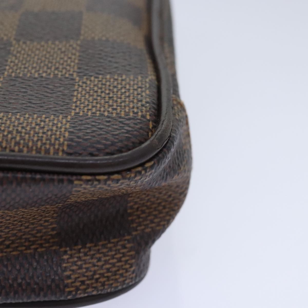 Louis Vuitton Okapi Brown Canvas Clutch Bag