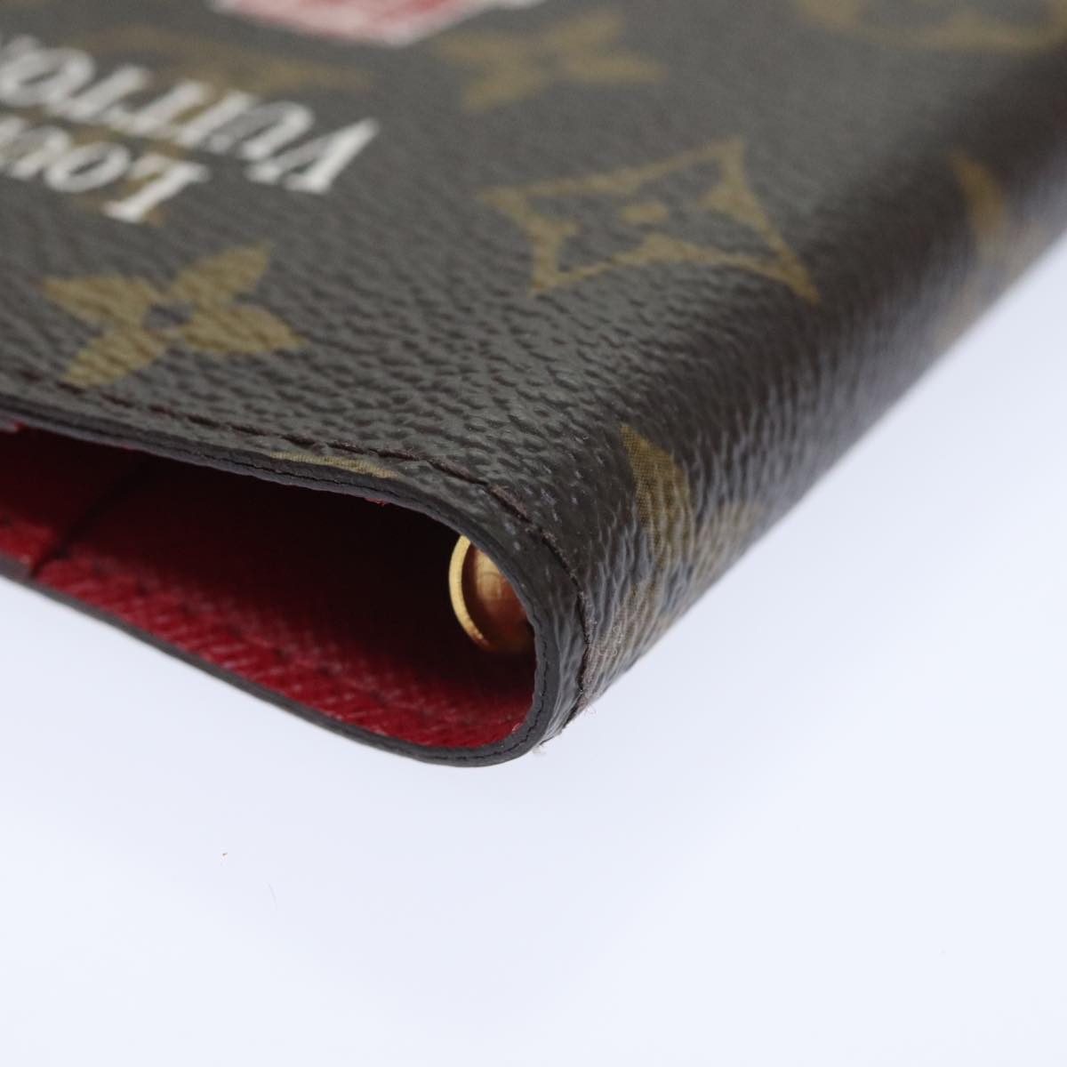 Louis Vuitton Agenda Brown Canvas Wallet