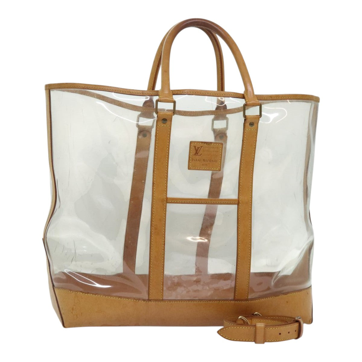 Louis Vuitton Isaac Mizrahi Transparent Vinyl Tote Bag