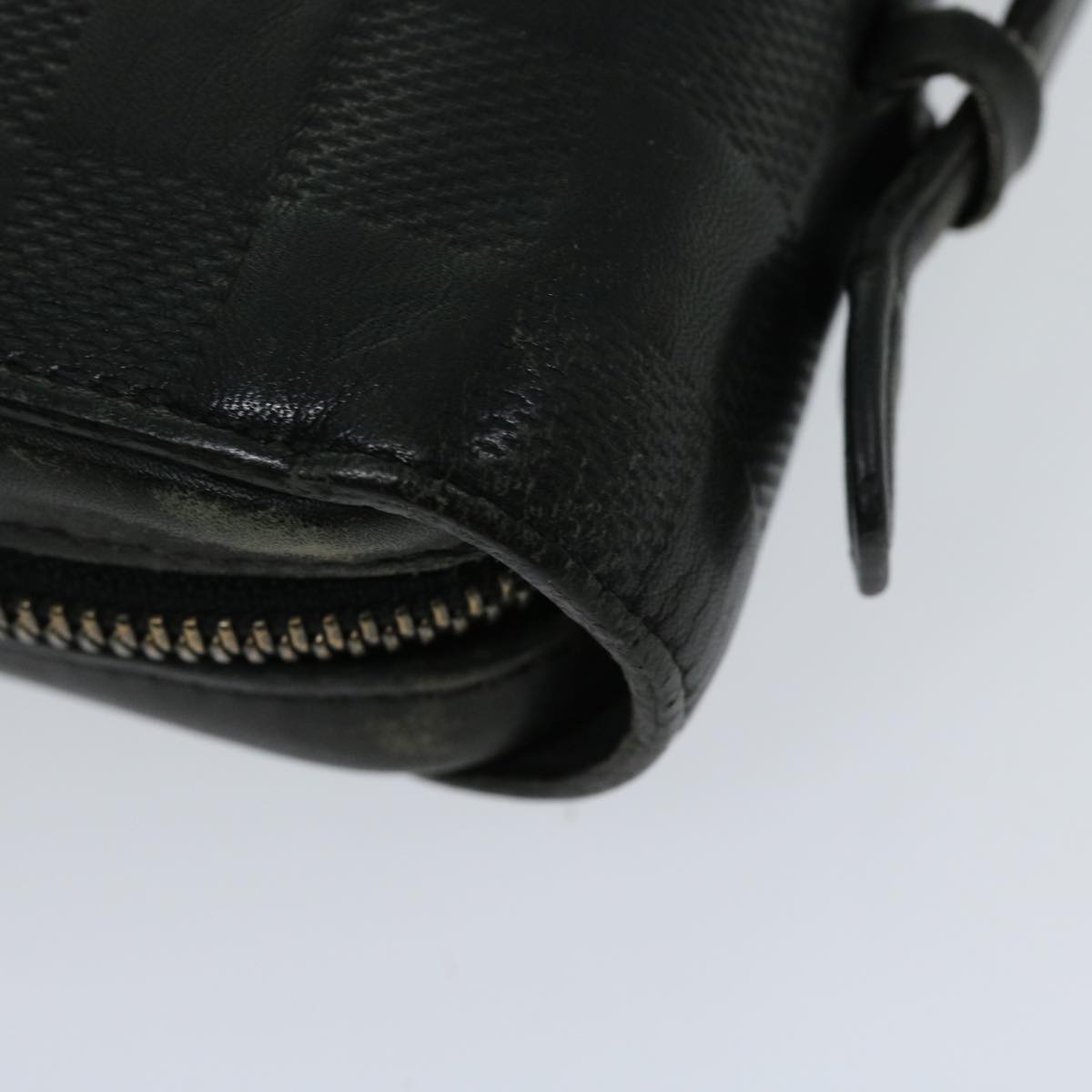Louis Vuitton Zippy Xl Black Leather Wallet