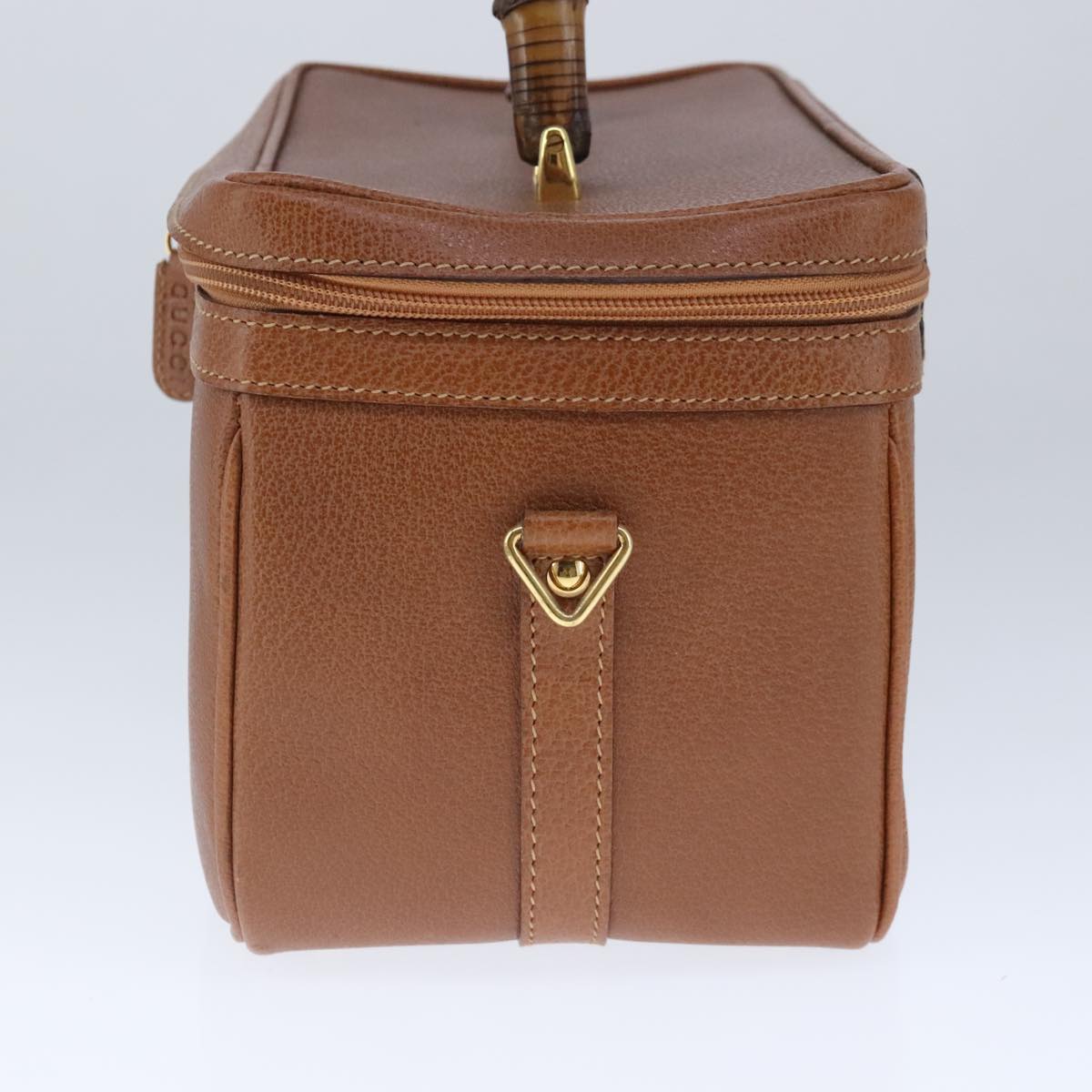 Gucci Bamboo Brown Leather Handbag