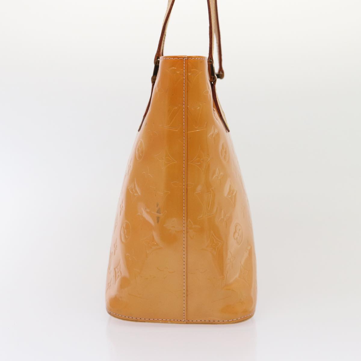 Louis Vuitton Houston Brown Patent Leather Handbag