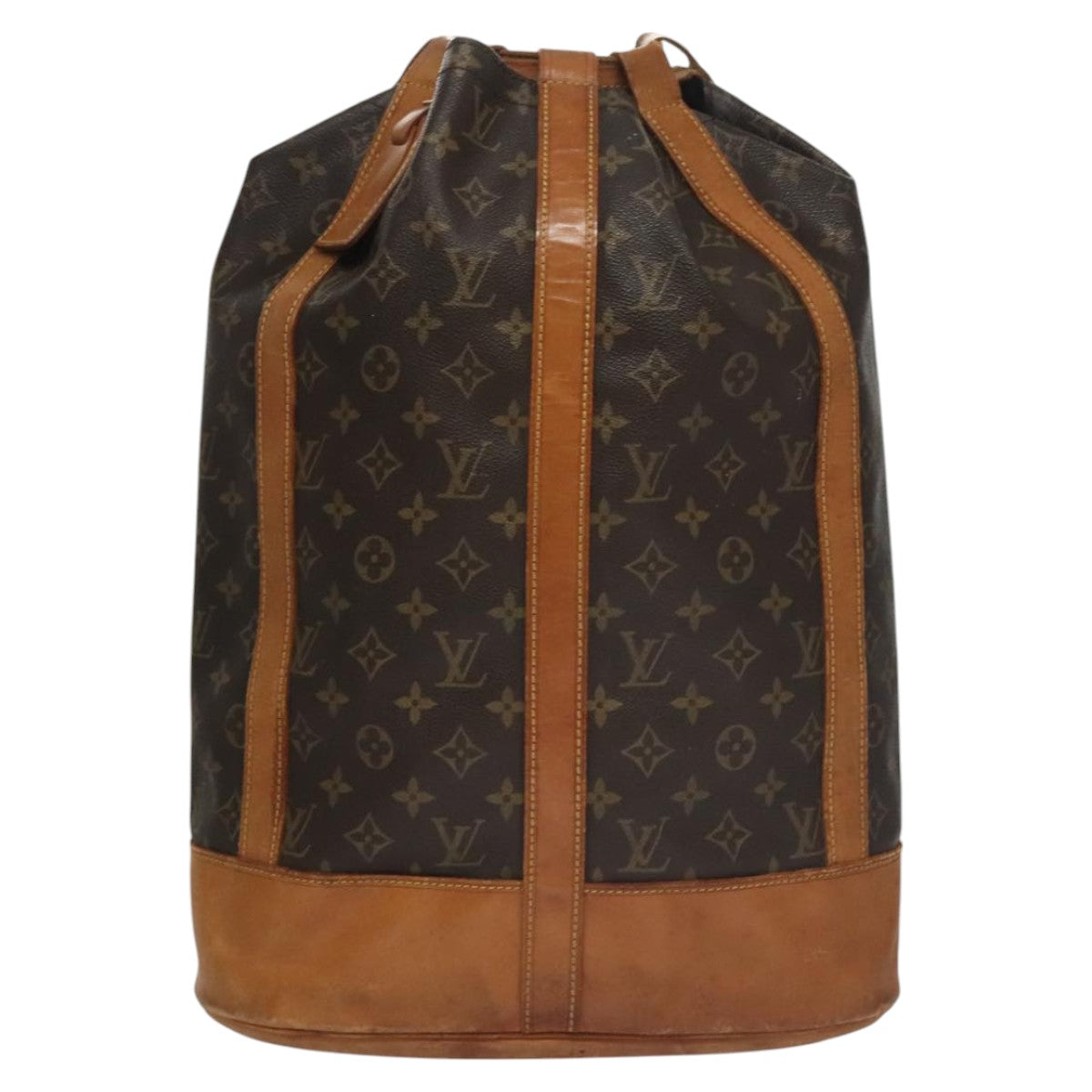 Louis Vuitton Randonnée Brown Canvas Shoulder Bag