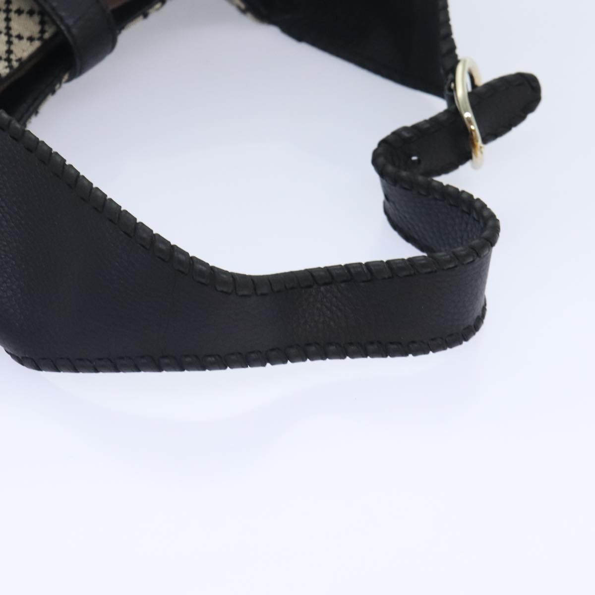 Gucci Jackie Black Canvas Shoulder Bag