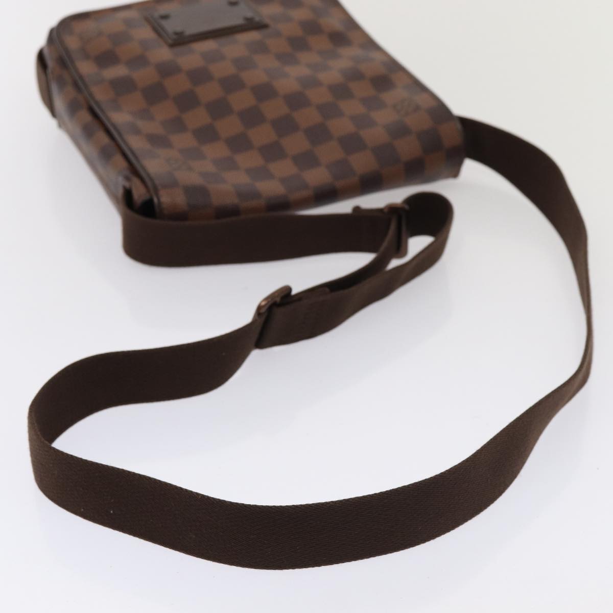 Louis Vuitton Brooklyn Brown Canvas Shoulder Bag