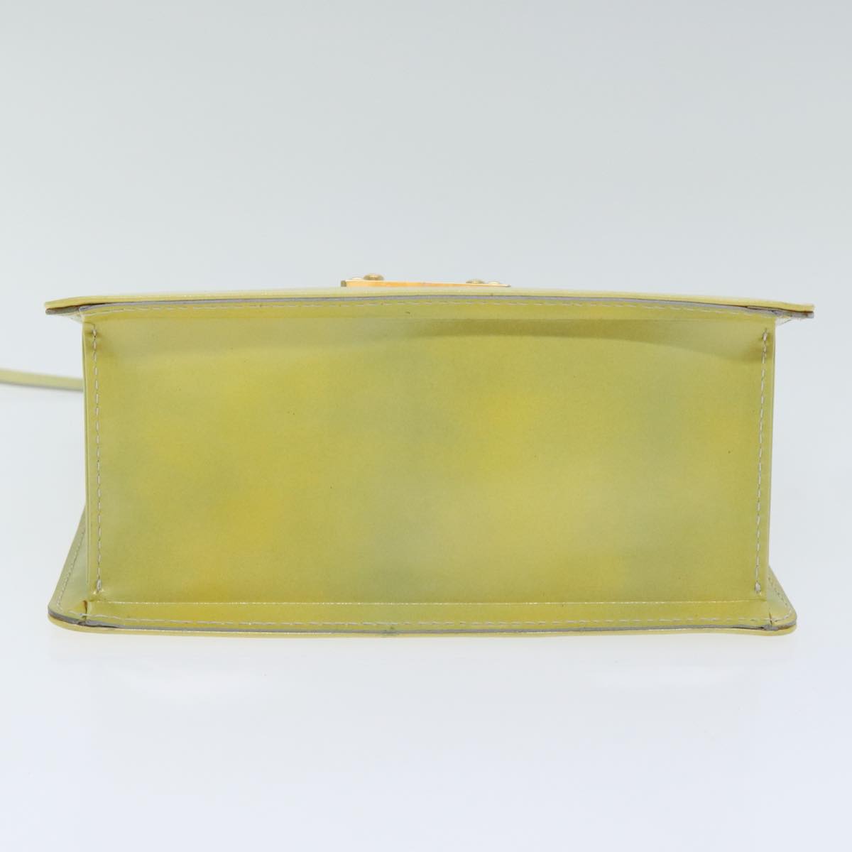 Louis Vuitton Spring Street Yellow Patent Leather Handbag