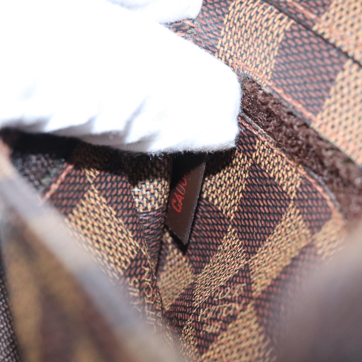 Louis Vuitton Geronimos Brown Canvas Shoulder Bag