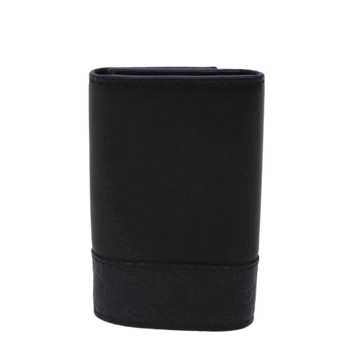 Gucci Key Case Black Leather Wallet