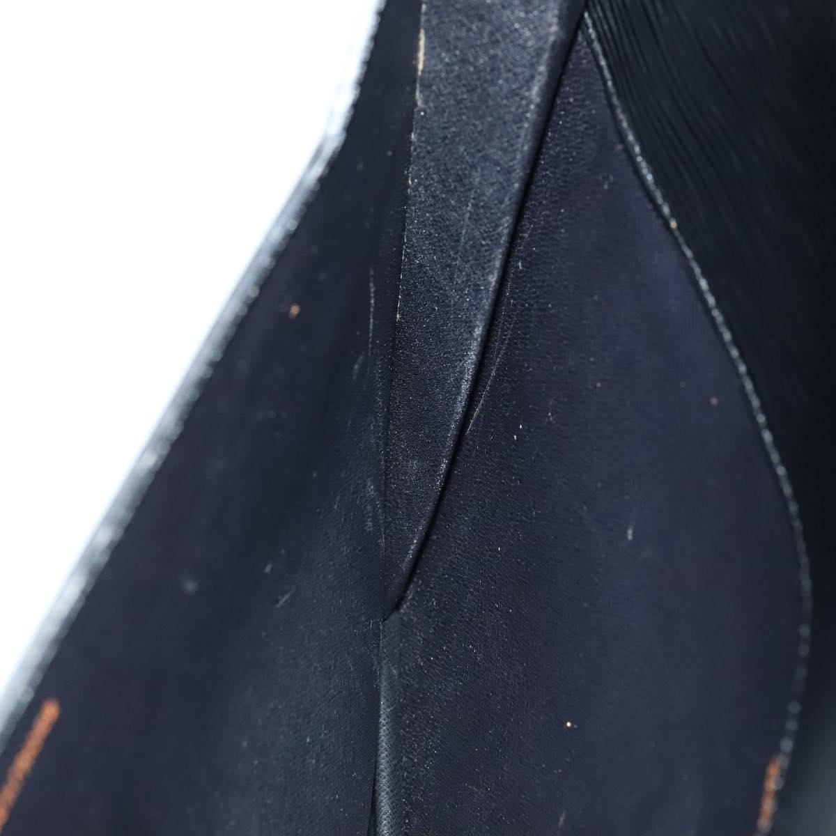 Louis Vuitton Senateur Black Leather Clutch Bag