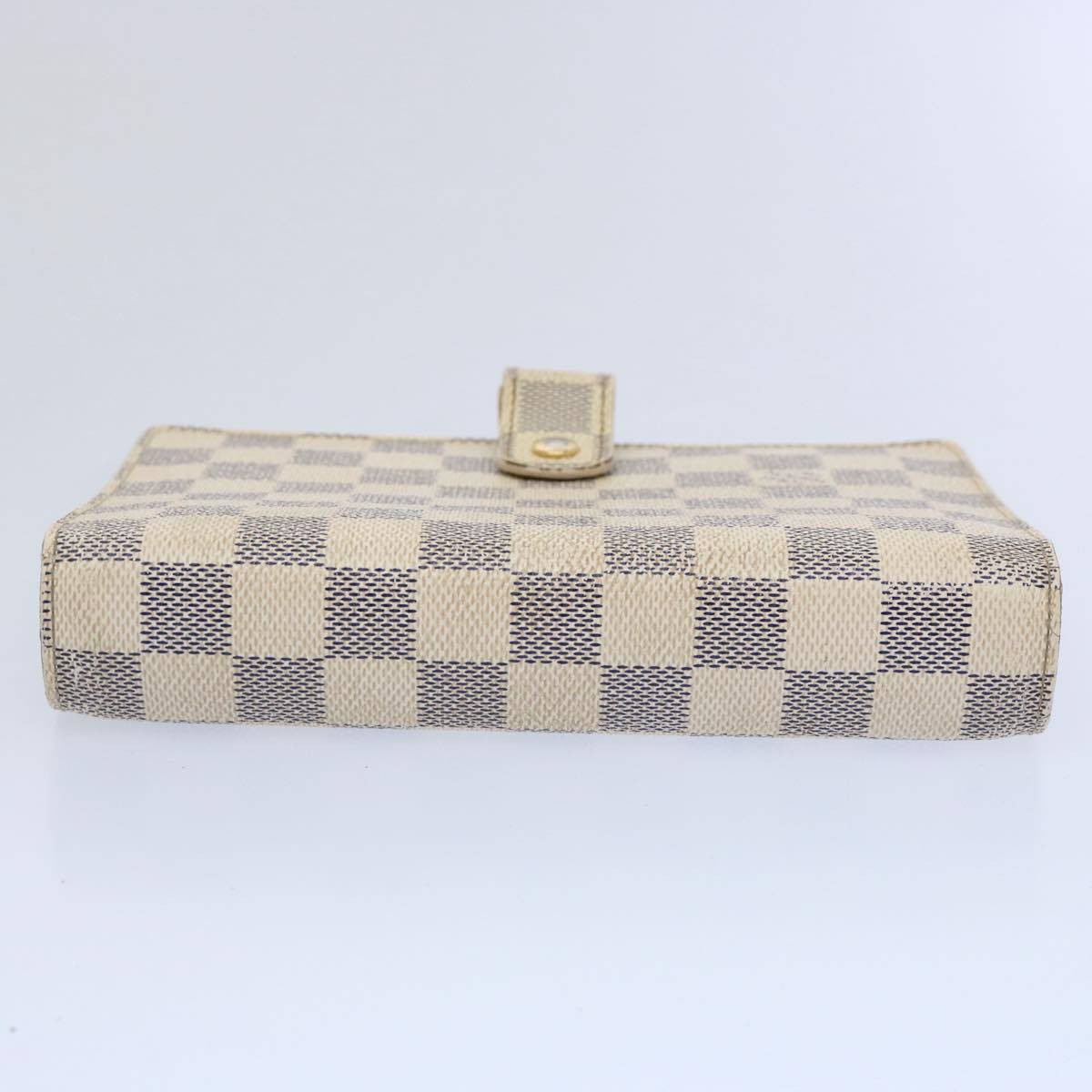 Louis Vuitton Agenda Mm White Canvas Wallet