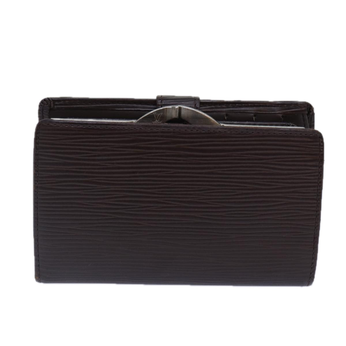 Louis Vuitton Viennois Brown Leather Wallet