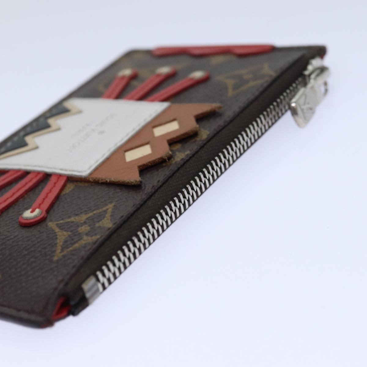 Louis Vuitton Pochette Clés Brown Canvas Wallet