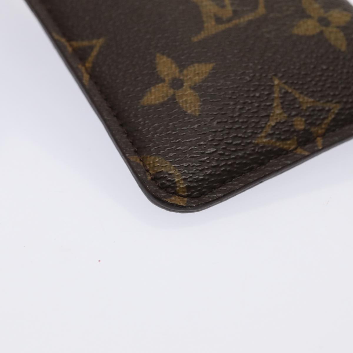 Louis Vuitton Glasses Case Brown Canvas Wallet