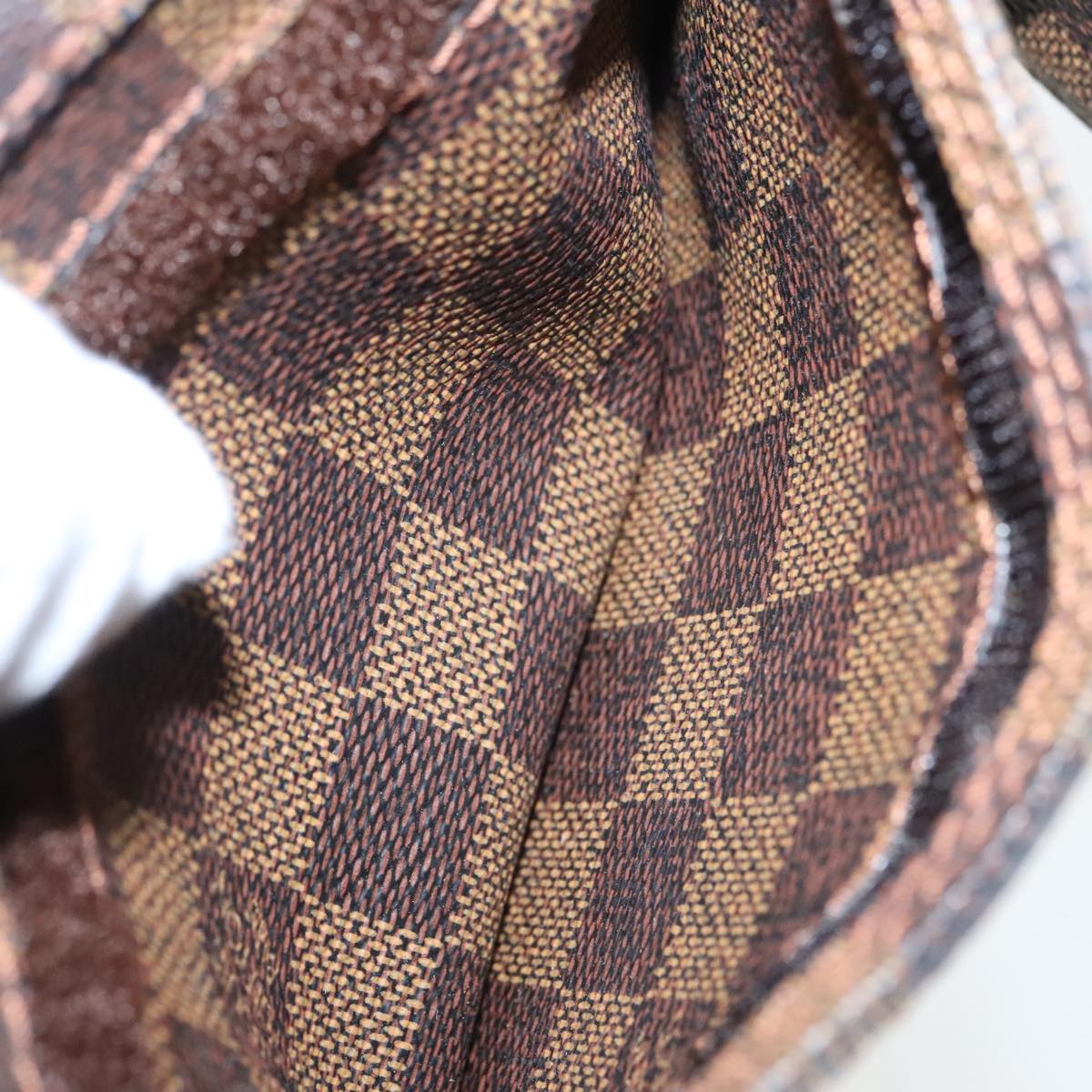 Louis Vuitton Geronimos Brown Canvas Shoulder Bag