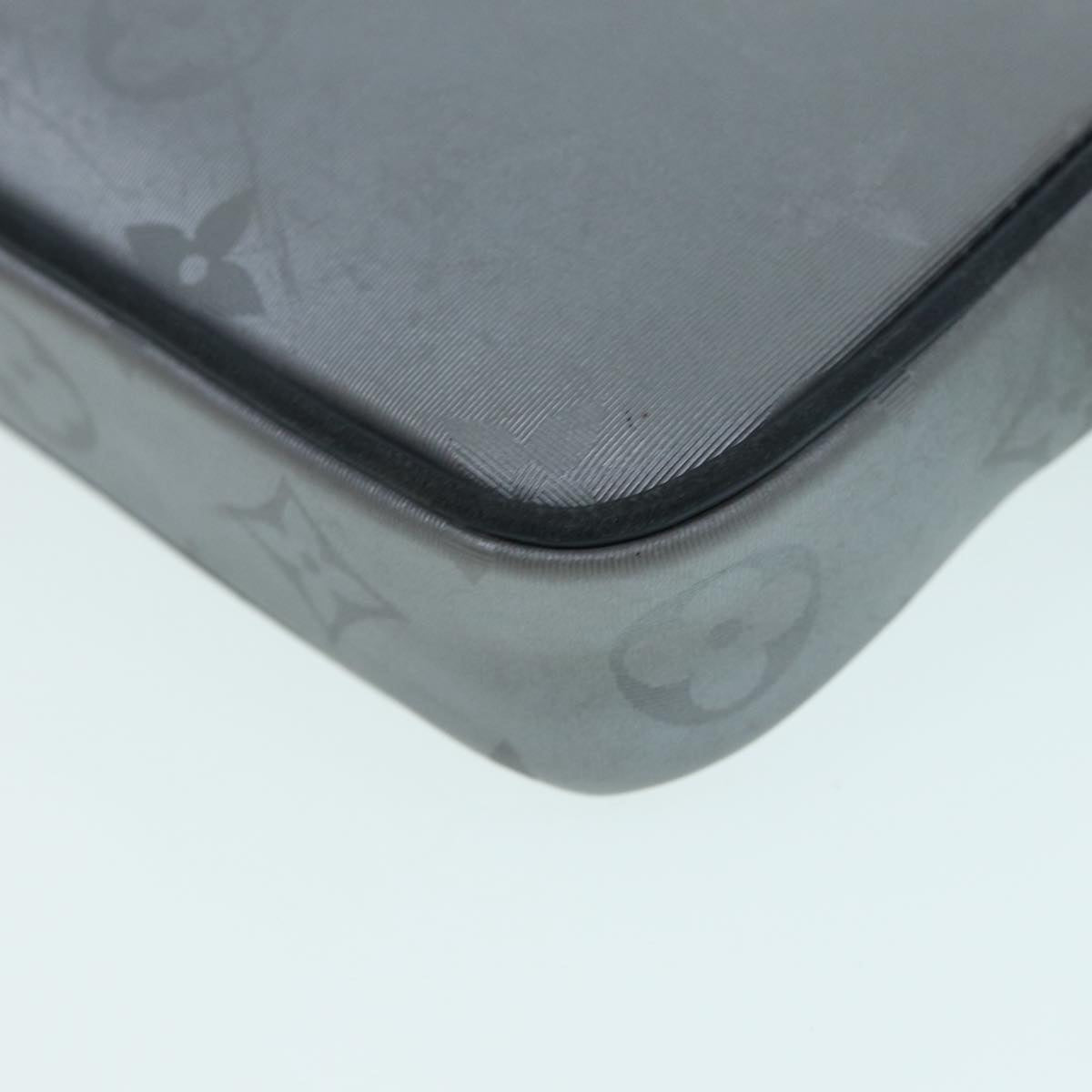 Louis Vuitton Satellite Silver Synthetic Clutch Bag
