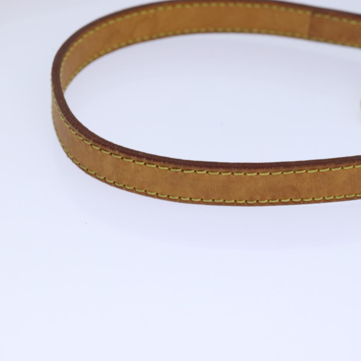 Louis Vuitton Bandoulière De Sac Beige Leather Bag Jewelry