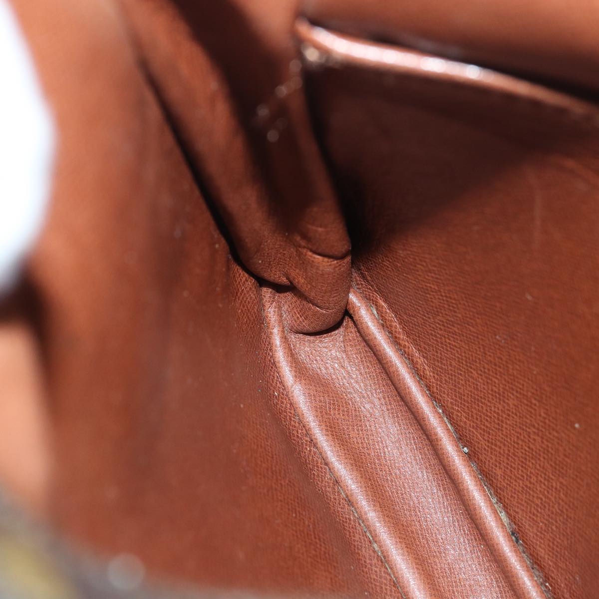 Louis Vuitton Danube Brown Canvas Shoulder Bag