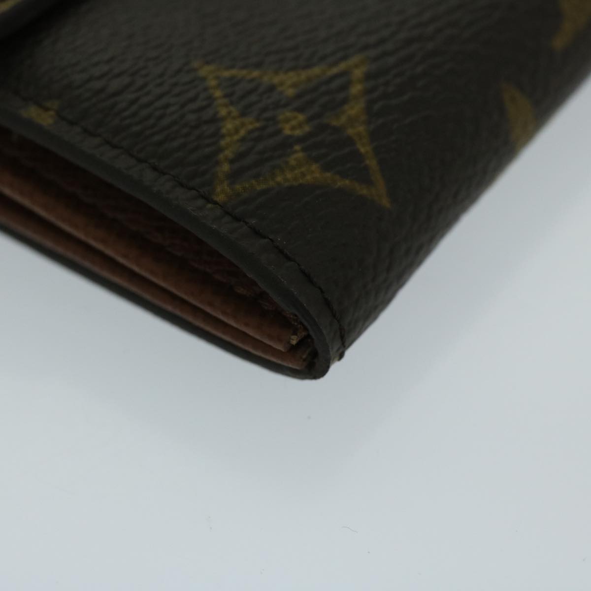 Louis Vuitton Portefeuille Sarah Brown Canvas Wallet