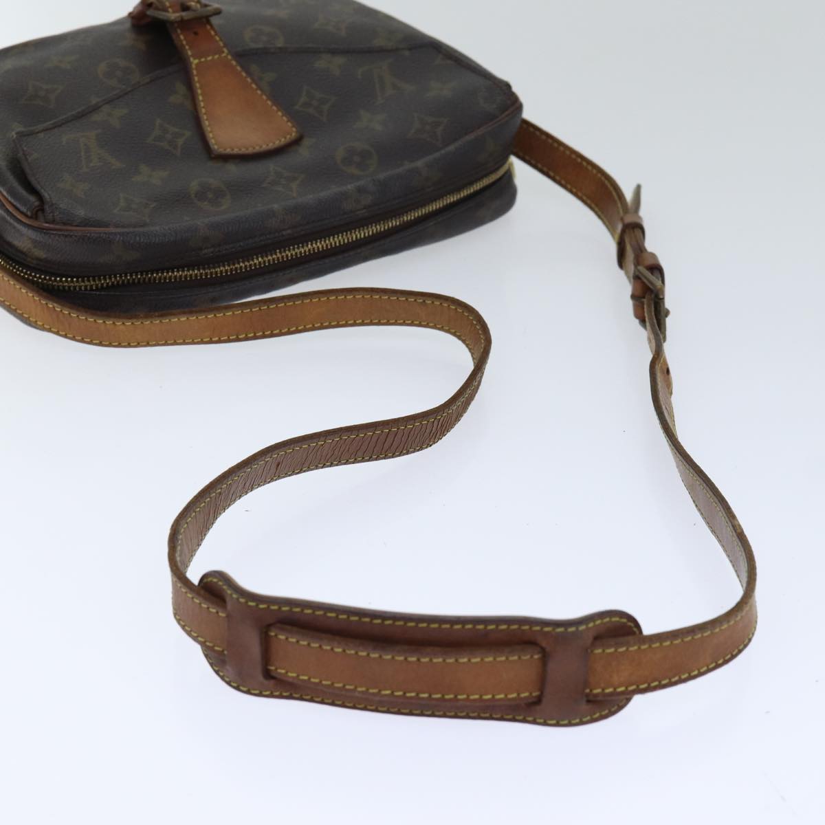 Louis Vuitton Jeune Fille Brown Canvas Shoulder Bag