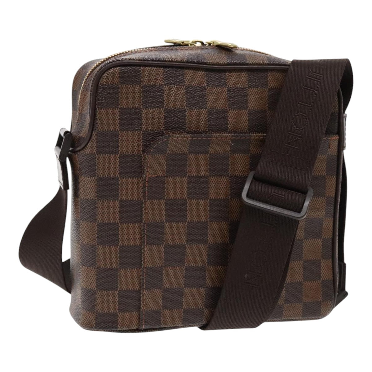 Louis Vuitton Olav Brown Canvas Shoulder Bag