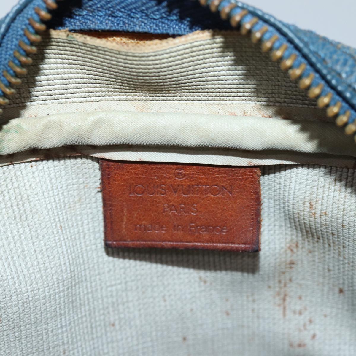Louis Vuitton San Diego Blue Canvas Shoulder Bag