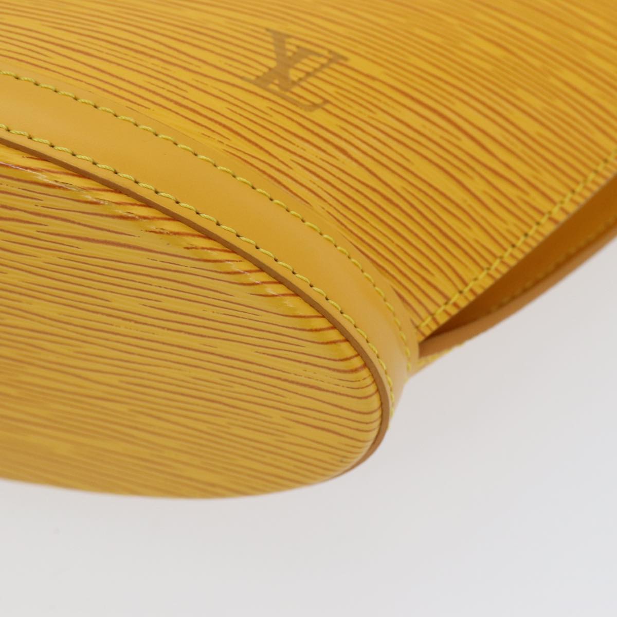 Louis Vuitton Saint Jacques Yellow Leather Handbag