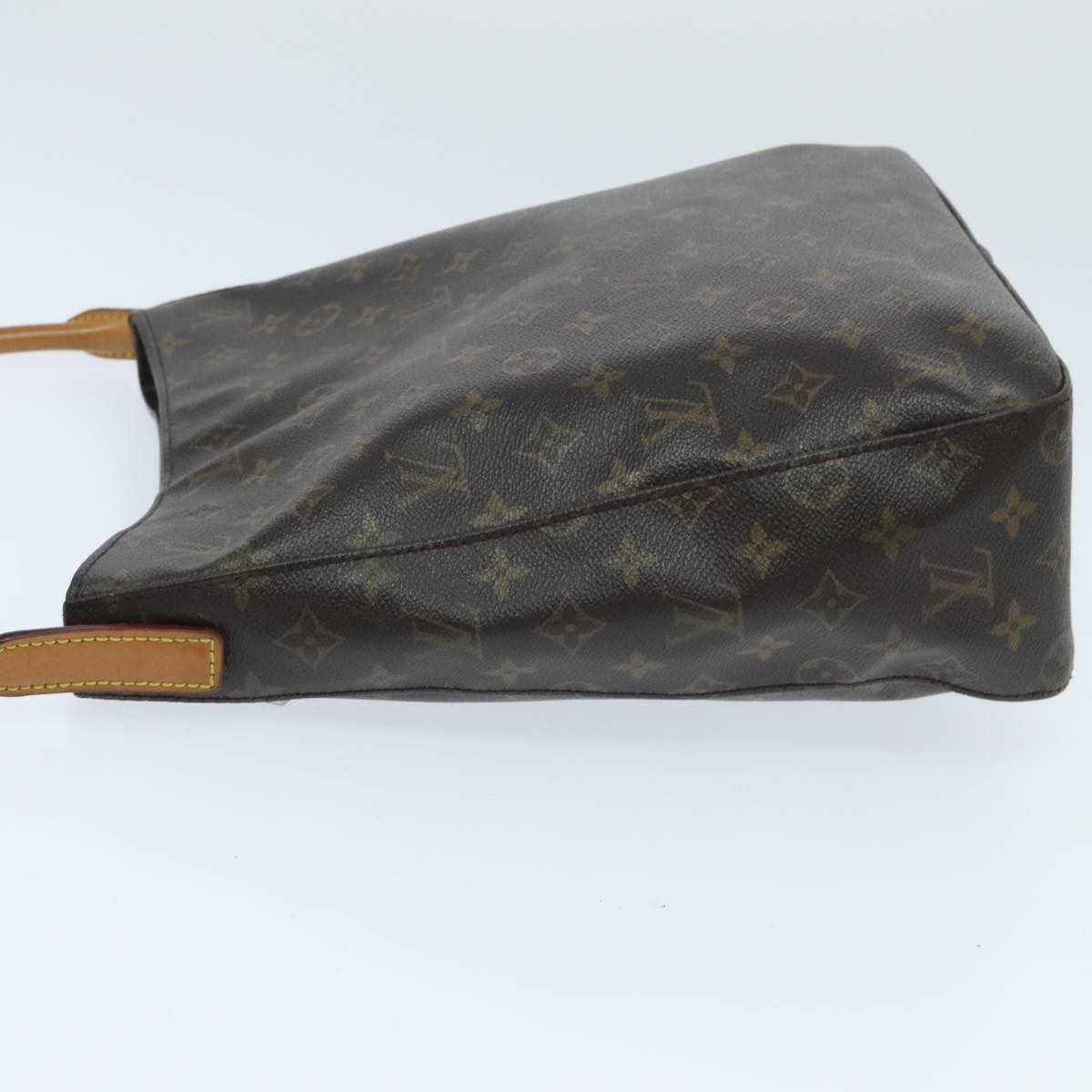 Louis Vuitton Looping Gm Brown Canvas Shoulder Bag