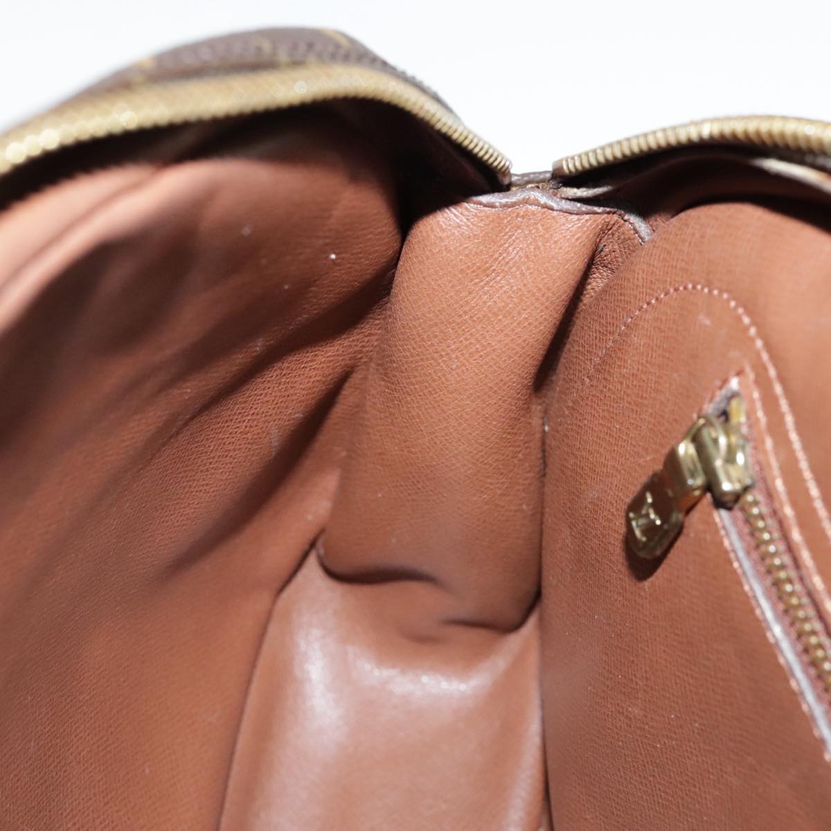 Louis Vuitton Senlis Brown Canvas Shoulder Bag