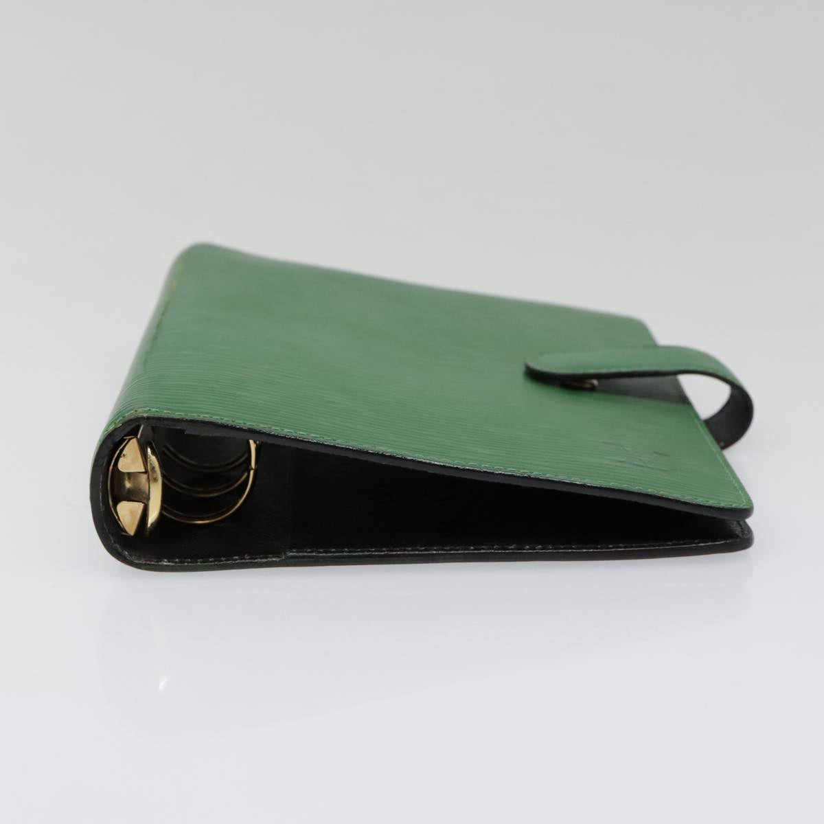 Louis Vuitton Agenda Green Leather Wallet