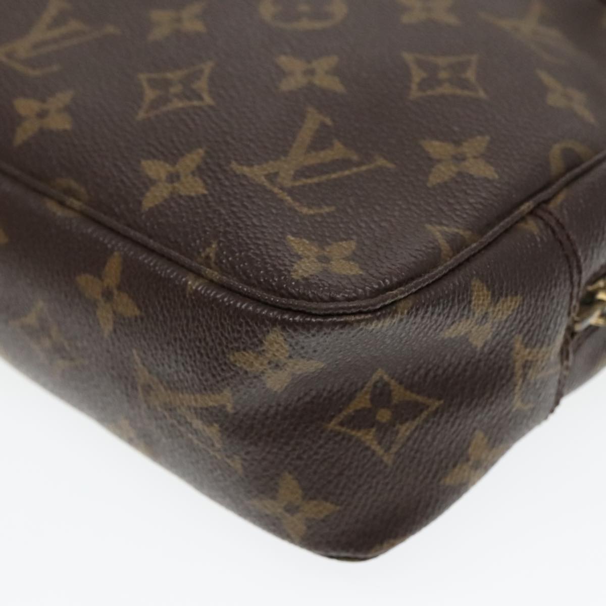 Louis Vuitton Truth Toilette 23 Brown Canvas Clutch Bag