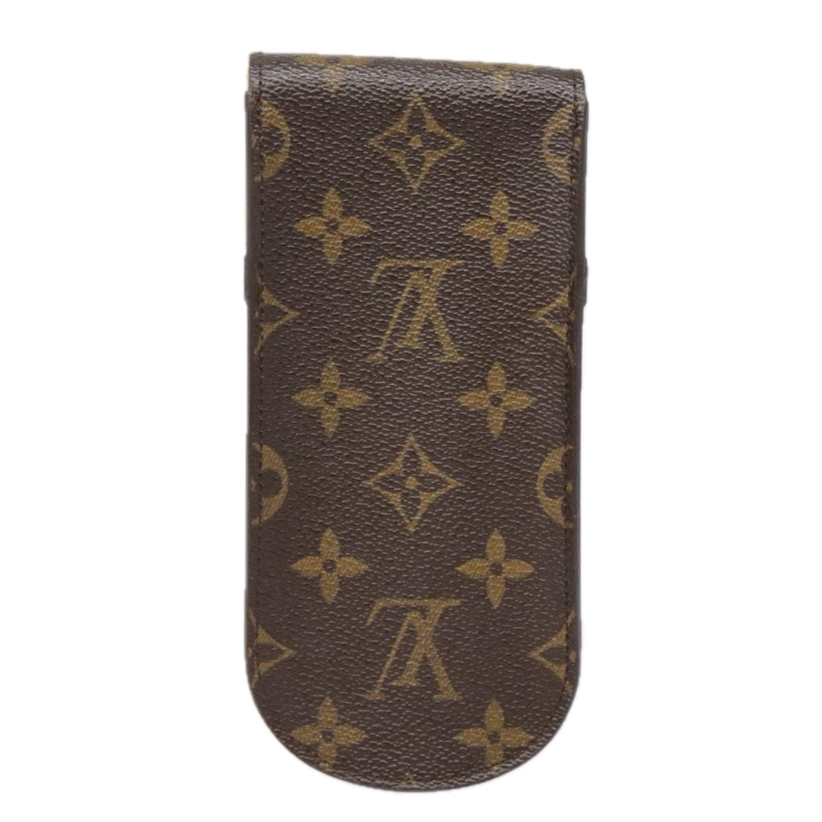 Louis Vuitton Etui À Lunettes Brown Canvas Wallet