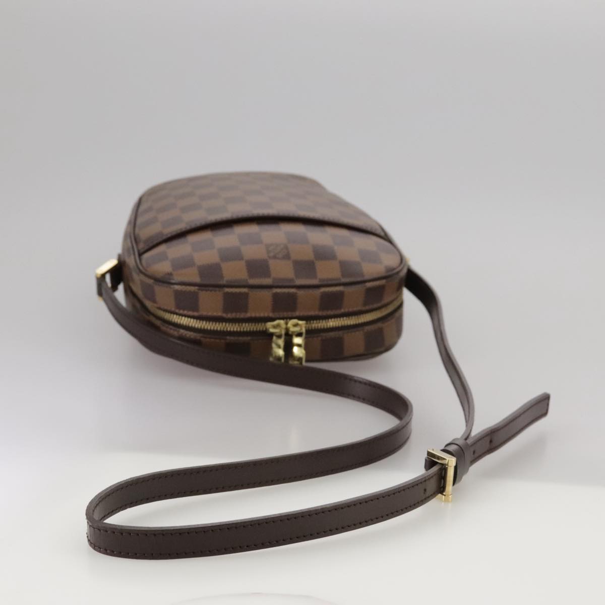 Louis Vuitton Ipanema Brown Canvas Shoulder Bag