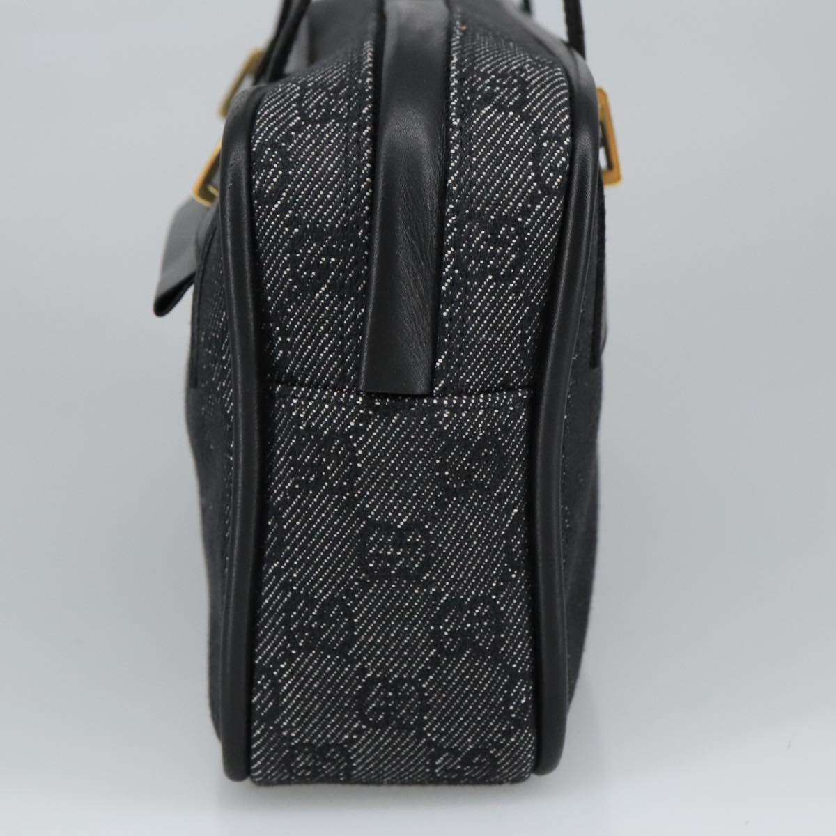 Gucci Gg Canvas Black Canvas Shoulder Bag