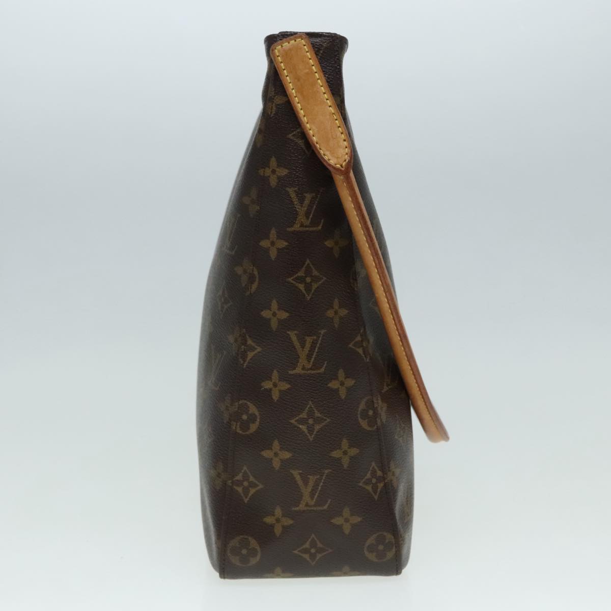 Louis Vuitton Looping Gm Brown Canvas Shoulder Bag