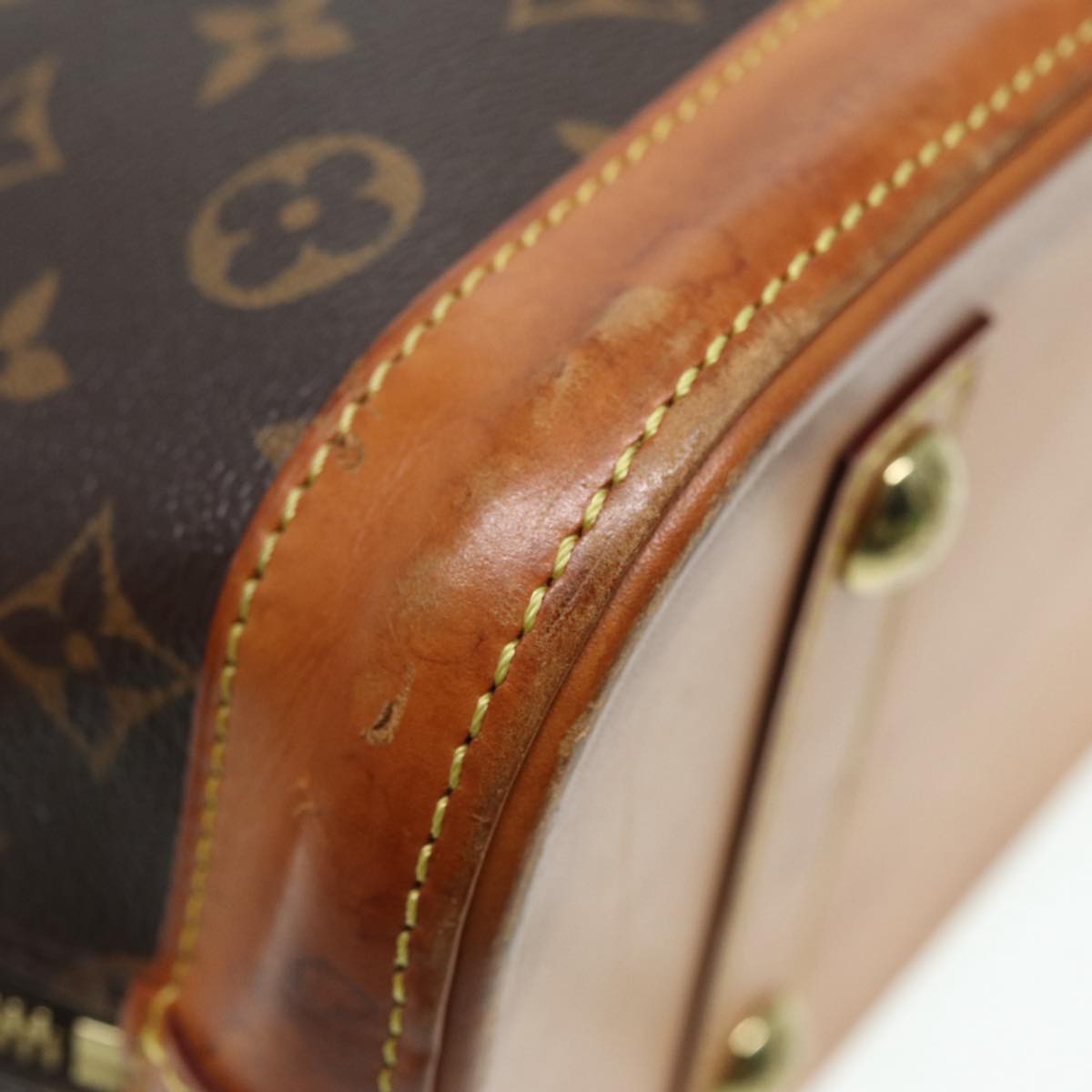 Louis Vuitton Alma Other Canvas Handbag
