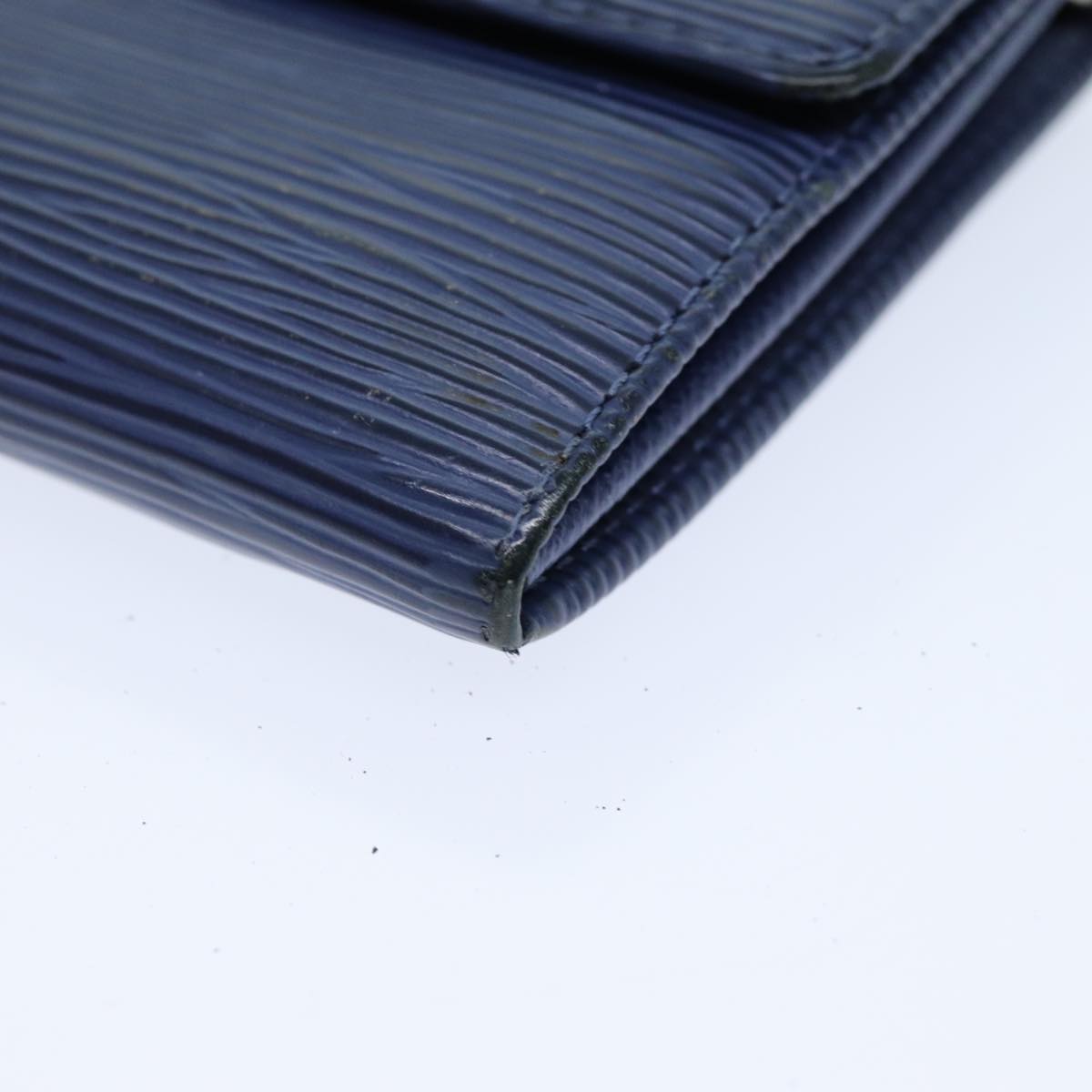 Louis Vuitton Sarah Blue Leather Wallet
