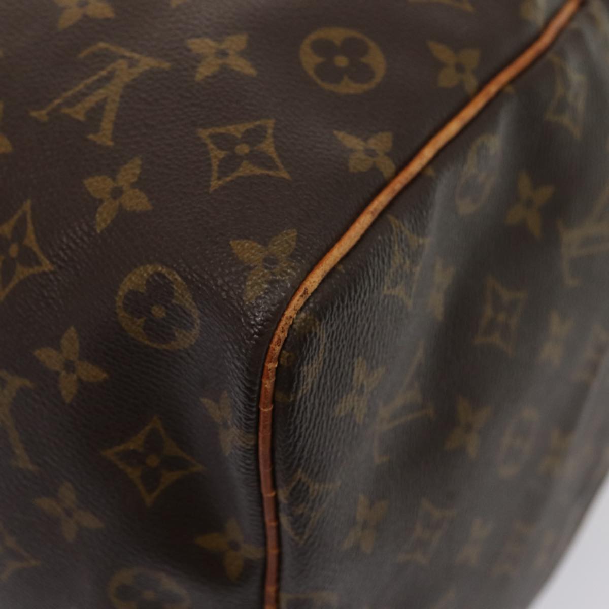 Louis Vuitton Keepall 60 Brown Canvas Travel Bag
