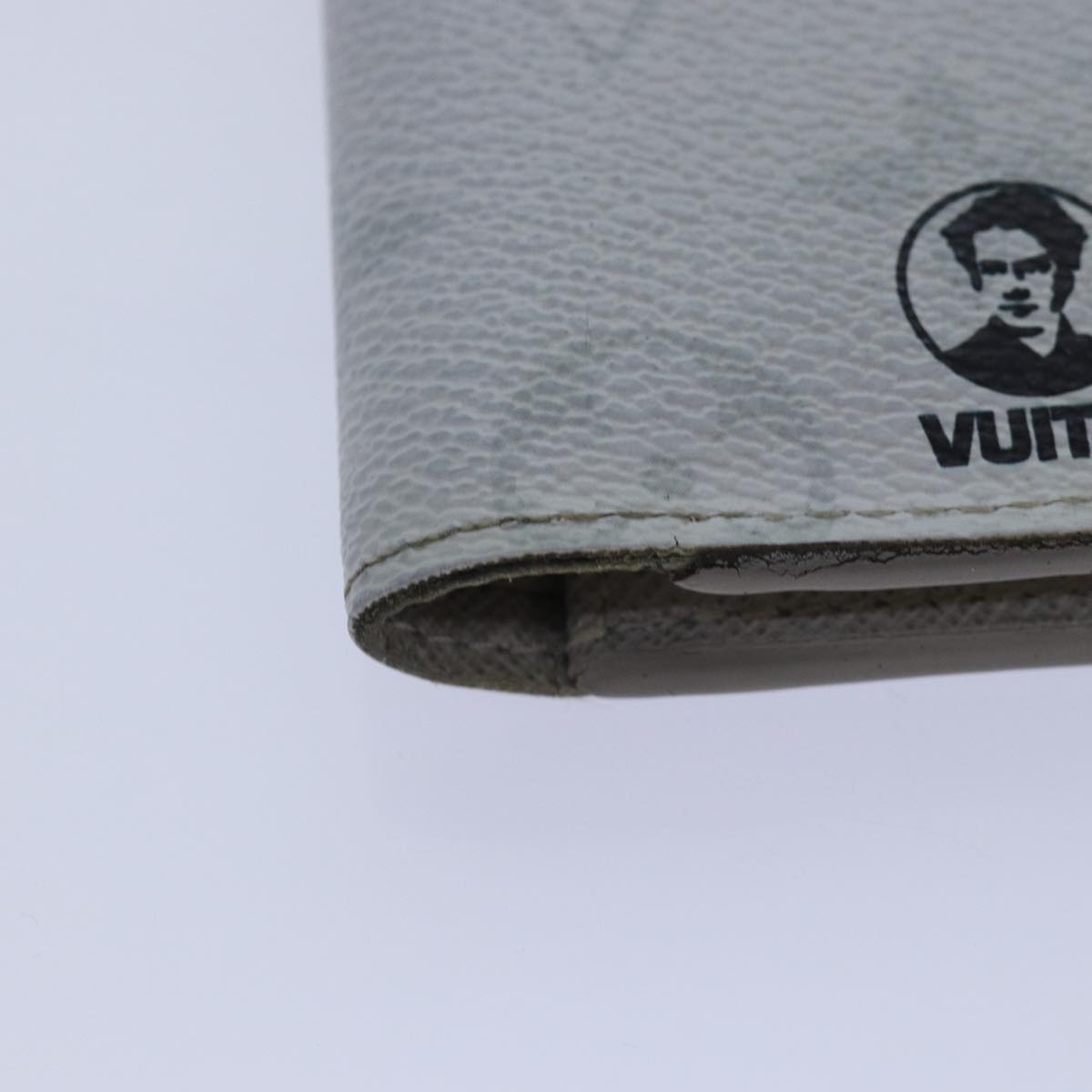 Louis Vuitton Portefeuille Multiple Grey Canvas Wallet