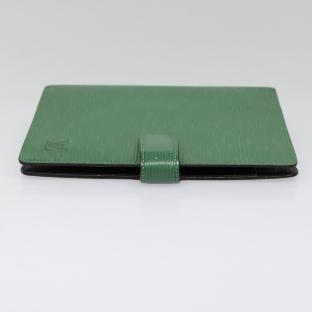 Louis Vuitton Agenda Green Leather Wallet