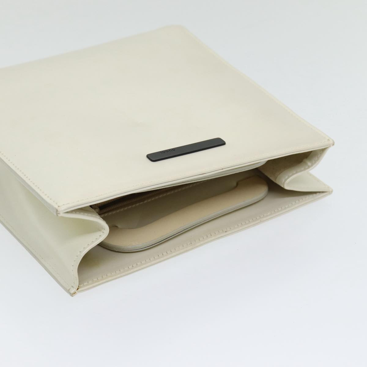 Gucci Jackie White Leather Handbag