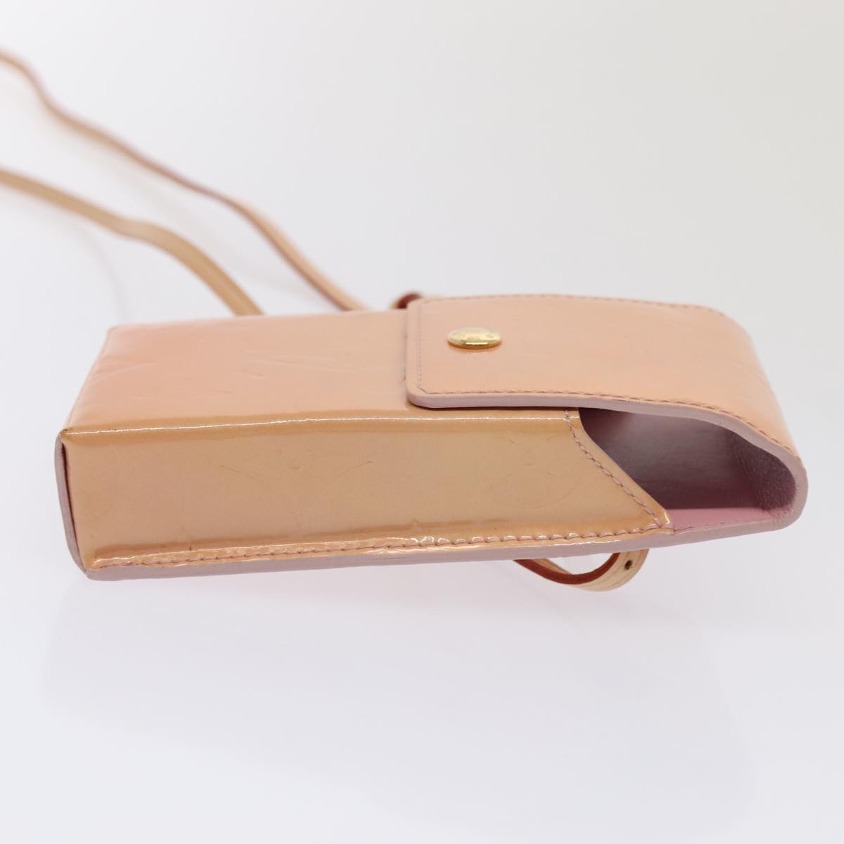 Louis Vuitton Etuit À Cigarettes Pink Patent Leather Wallet