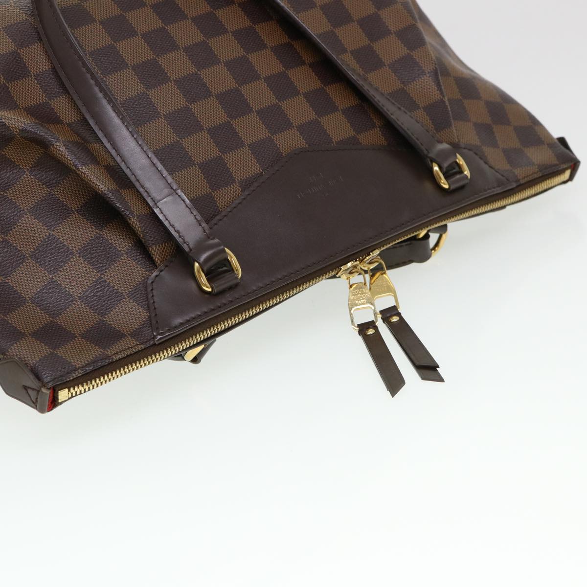Louis Vuitton Westminster Brown Canvas Tote Bag