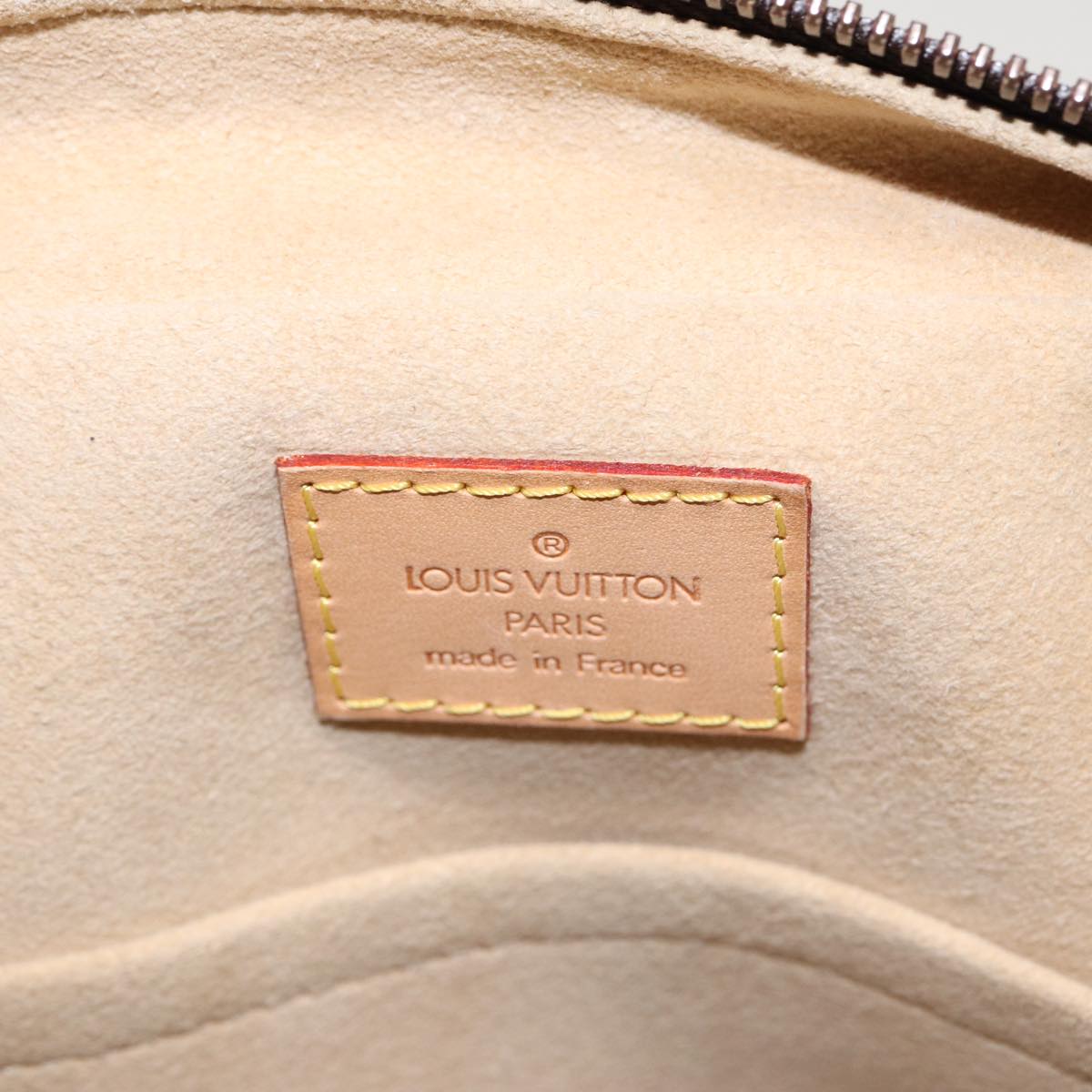 Louis Vuitton Manhattan Brown Canvas Handbag