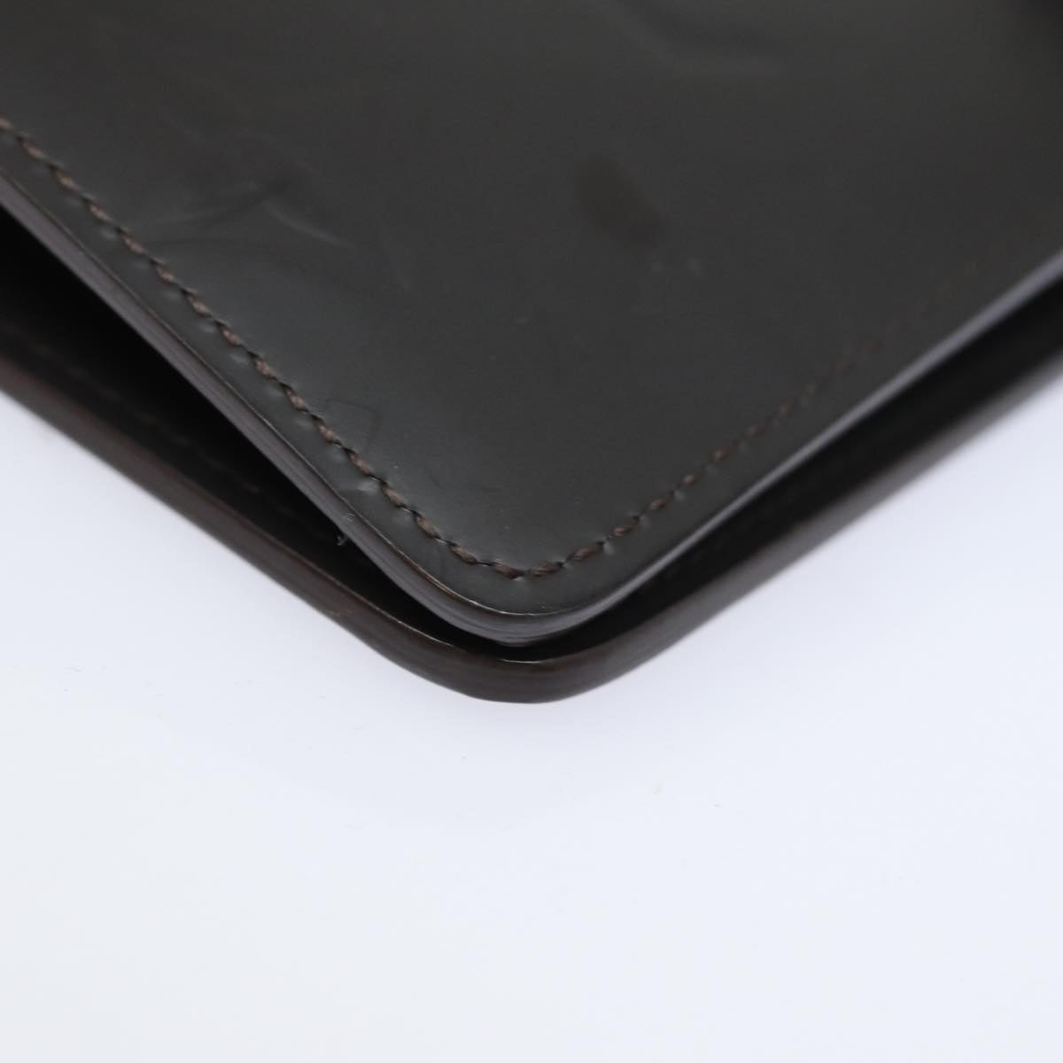 Louis Vuitton Agenda Mm Brown Leather Wallet