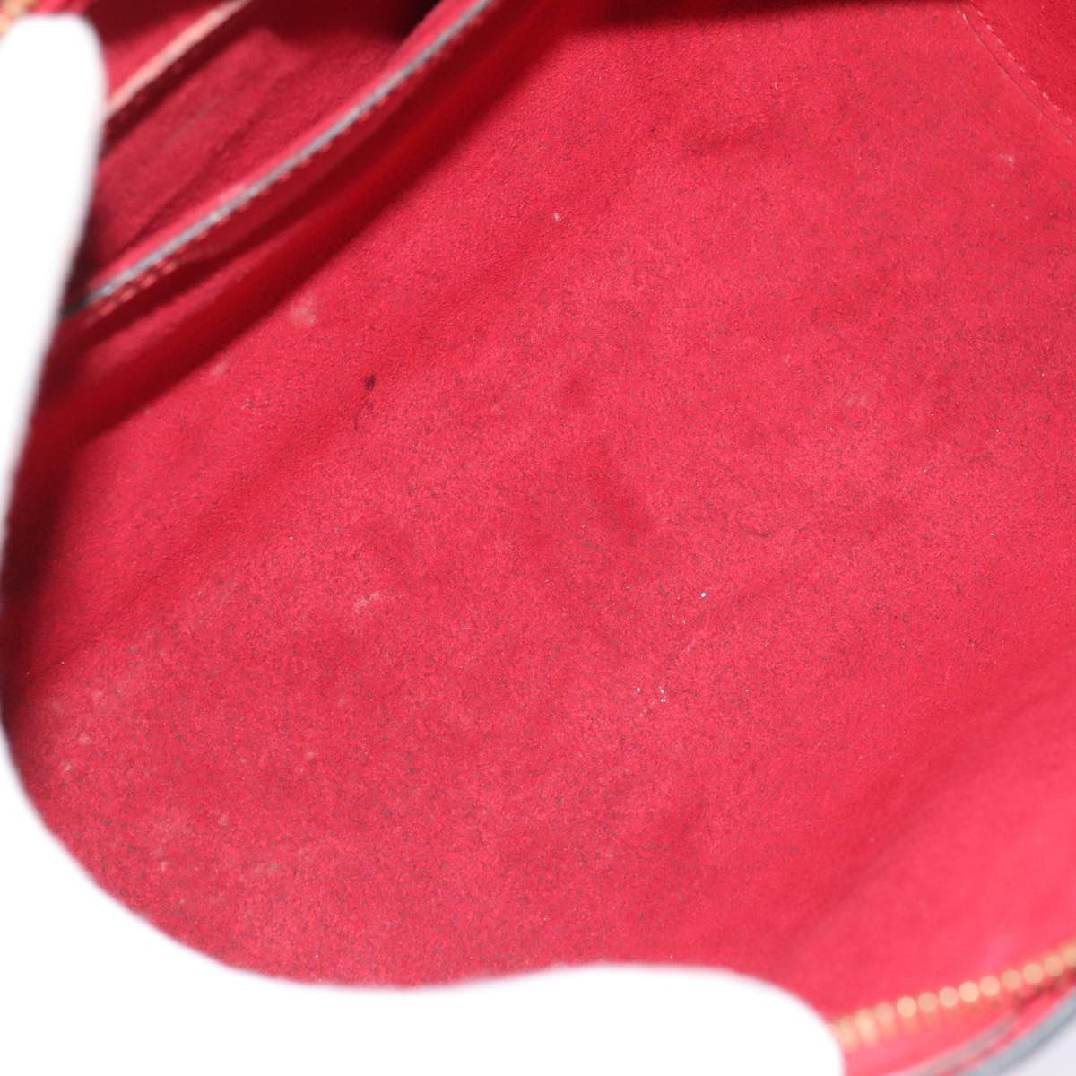 Louis Vuitton Soufflot Red Leather Handbag