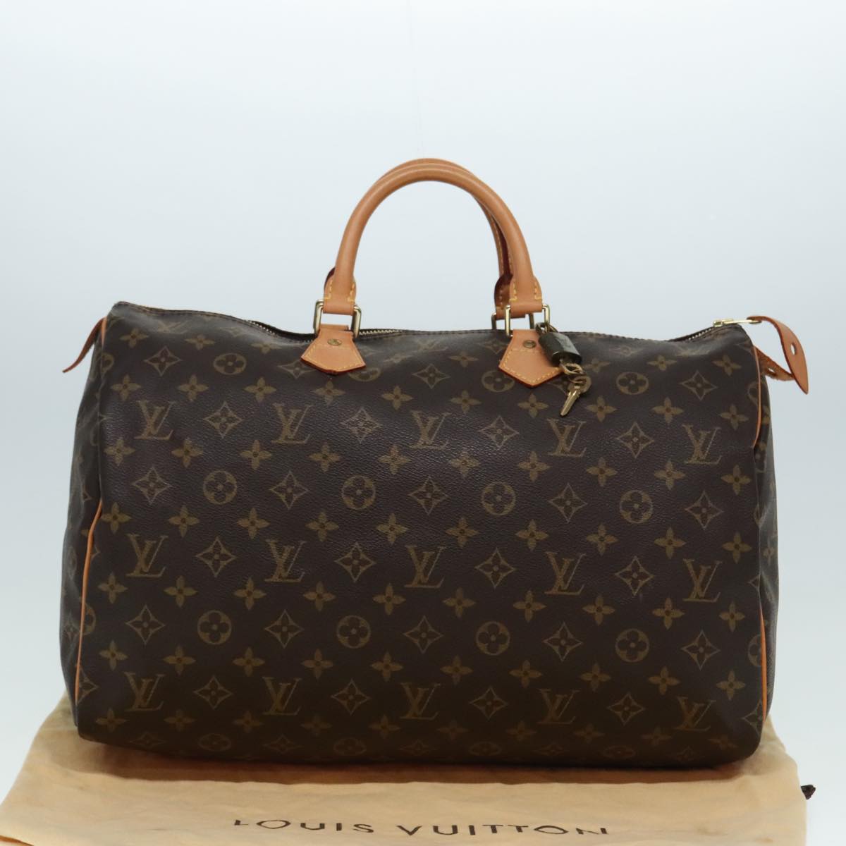 Louis Vuitton Speedy 40 Brown Canvas Handbag