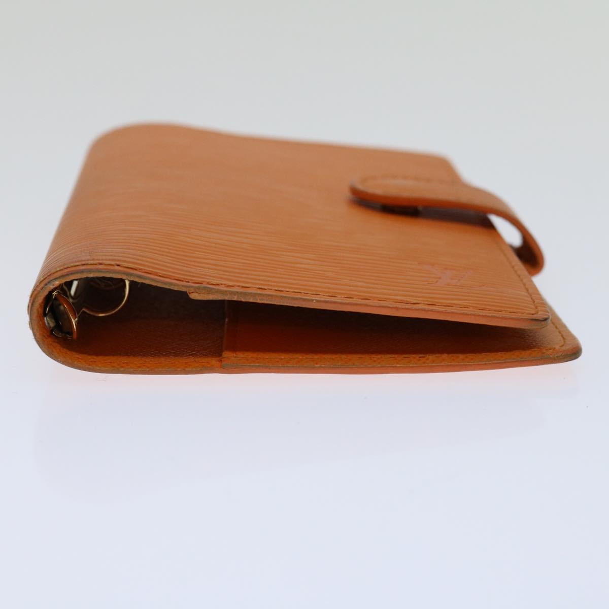 Louis Vuitton Agenda Pm Orange Leather Wallet